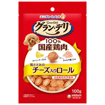 おやつ 鶏ささみのチーズ入りロール