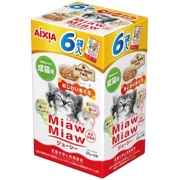 MiawMiawジューシー6P あじわいまぐろ