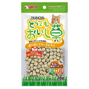 ニャン太のとってもおいし草ぱくぱくフリーズドライ - marukan