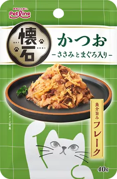 レトルト フレーク かつお -ささみとまぐろ入り-