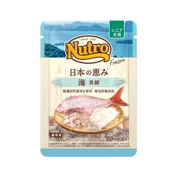 【シニア犬用】ニュートロ フローズン 日本の恵み* 海 真鯛**