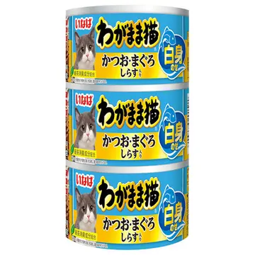 白身のせ かつお・まぐろ しらす入り 3缶