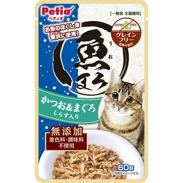 魚まろ かつお&まぐろ しらす入り 60g