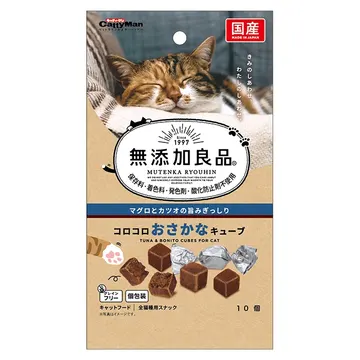 無添加良品 コロコロおさかなキューブ