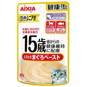 健康缶パウチ 15歳頃からのとろとろまぐろペースト