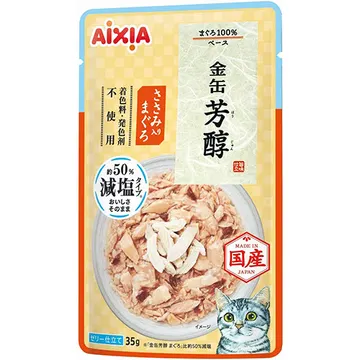 金缶 芳醇 減塩タイプ ささみ入りまぐろ