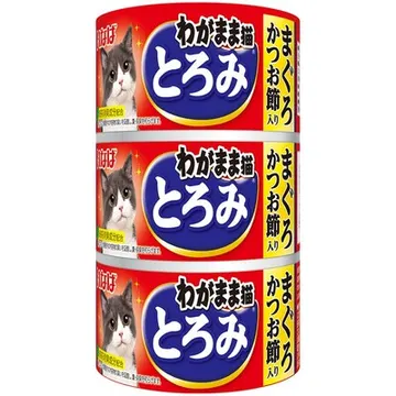とろみ まぐろ かつお節入り 3缶