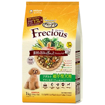 Frecious（フレシャス） アダルト 超小型 チキン&ビーフ入り