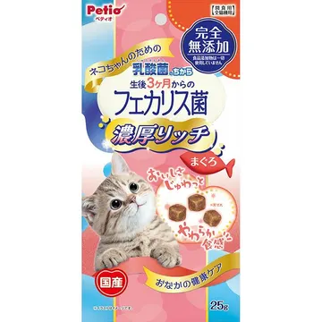 ネコちゃんの乳酸菌のちから フェカリス菌 完全無添加 濃厚リッチ まぐろ 25ｇ